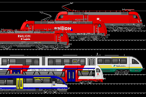 Examples of new locomotives